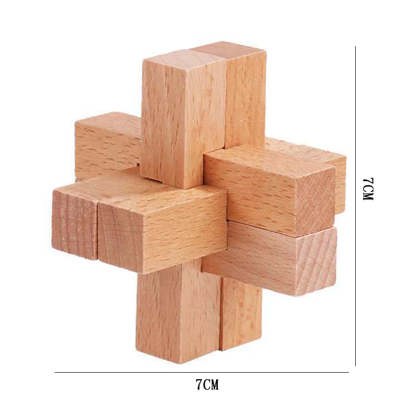 لغز لوبان الخشبي للبالغين والأطفال يفتح ألعاب التعشيق الممتعة تحدي الذكاء المنطق التدريب دعابة الدماغ ألعاب تعليمية