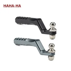 1 Pcs Aluminum 1:10 Scale RC Tow Hitch Trailer Hook for 1/10 Rock Car Crawler Rear Bumper TRX4 SCX10 II 86100 D90 CC01 TF2 RGT