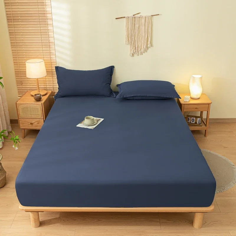 1 Piece of 90x200CM Solid Color Matte Bed Sheet, Solid Color Bed Cover for Bedroom, Bedding ( Excluding Pillowcases)