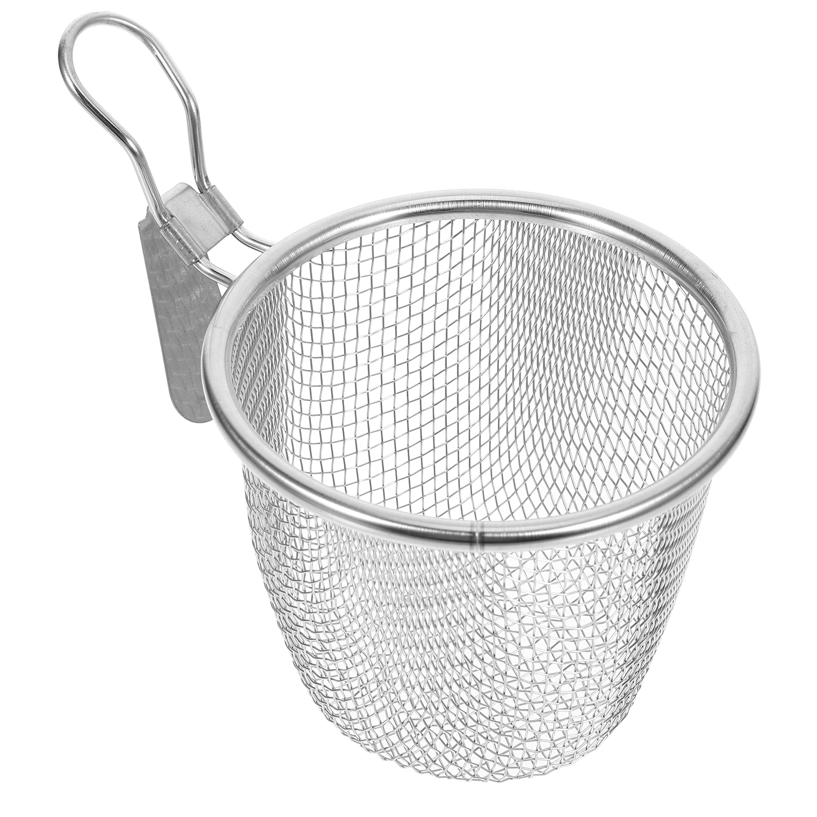 

Strainer Basket Pasta Noodle Mesh Stainless Colander Steel Skimmer Spaghetti Spider Fry Ramen Metal Handle Fine Flour sifter