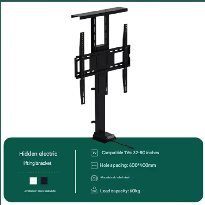 Electric hidden TV cabinet lift height adjustable electric TV lift with remote control