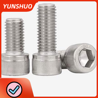 Stainless Steel M3 Length 6mm 8mm 10mm 12mm 16mm Bolts Hexagon Hex Socket Cap Allen Head Bolt Screw