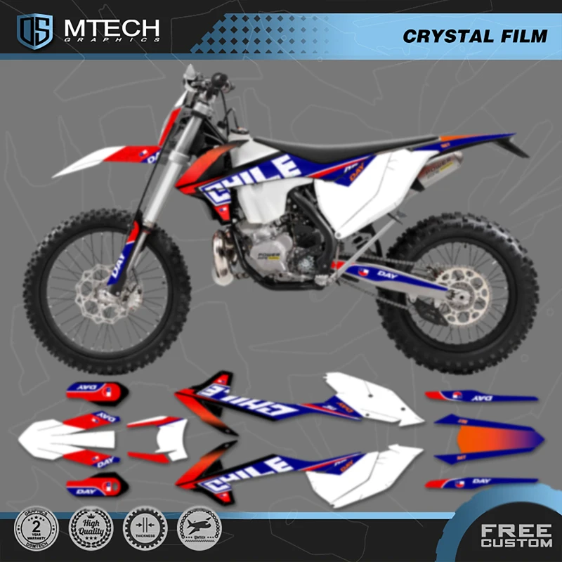 DSMTECH Graphics Decals Stickers Kit For KTM 125 250 350 450 500 SX SXF XC XCF 2016 2017 2018 EXC EXCF XCW 2017 2018 2019 003