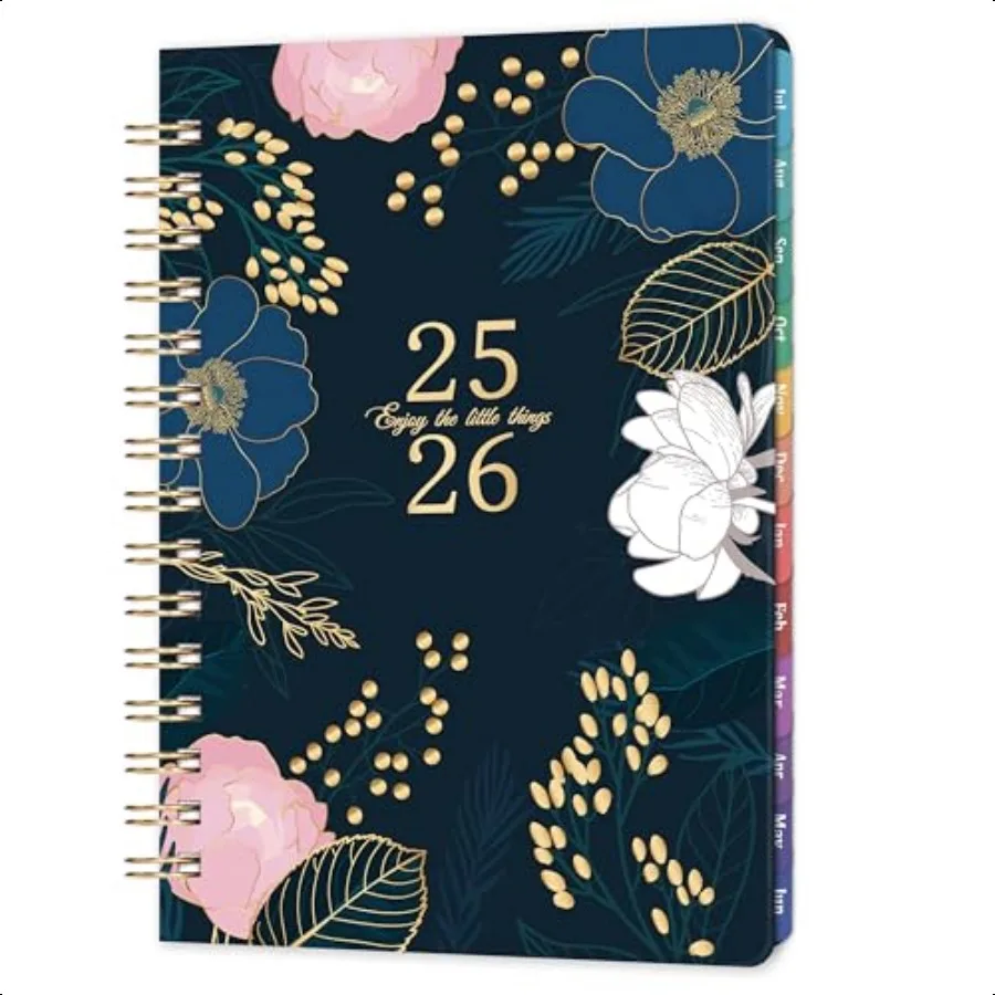 Planner 20252026 Academic Planner 20252026 Weekly and Monthly Jul 2025 Jun 2026 6.4 x 8.5 TwinWire Binding 180 LayFlat Thick Pa