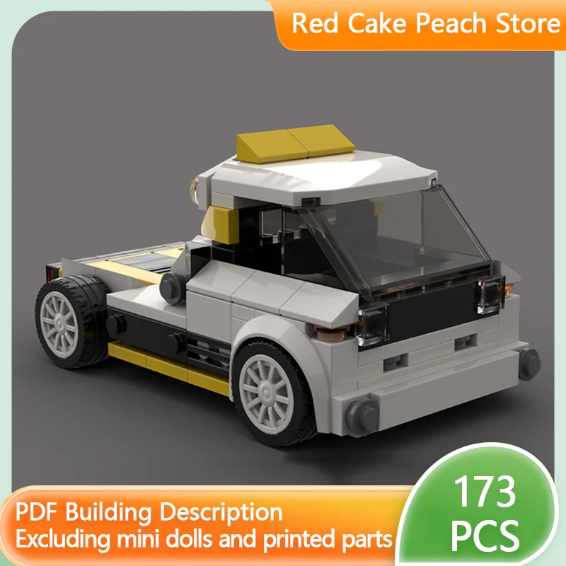 

Модель скоростного гоночного автомобиля MOC, строительные кирпичи, верхний уровень, спортивный автомобиль, модульная технология, детские праздничные подарки, сборка игрушек, костюм