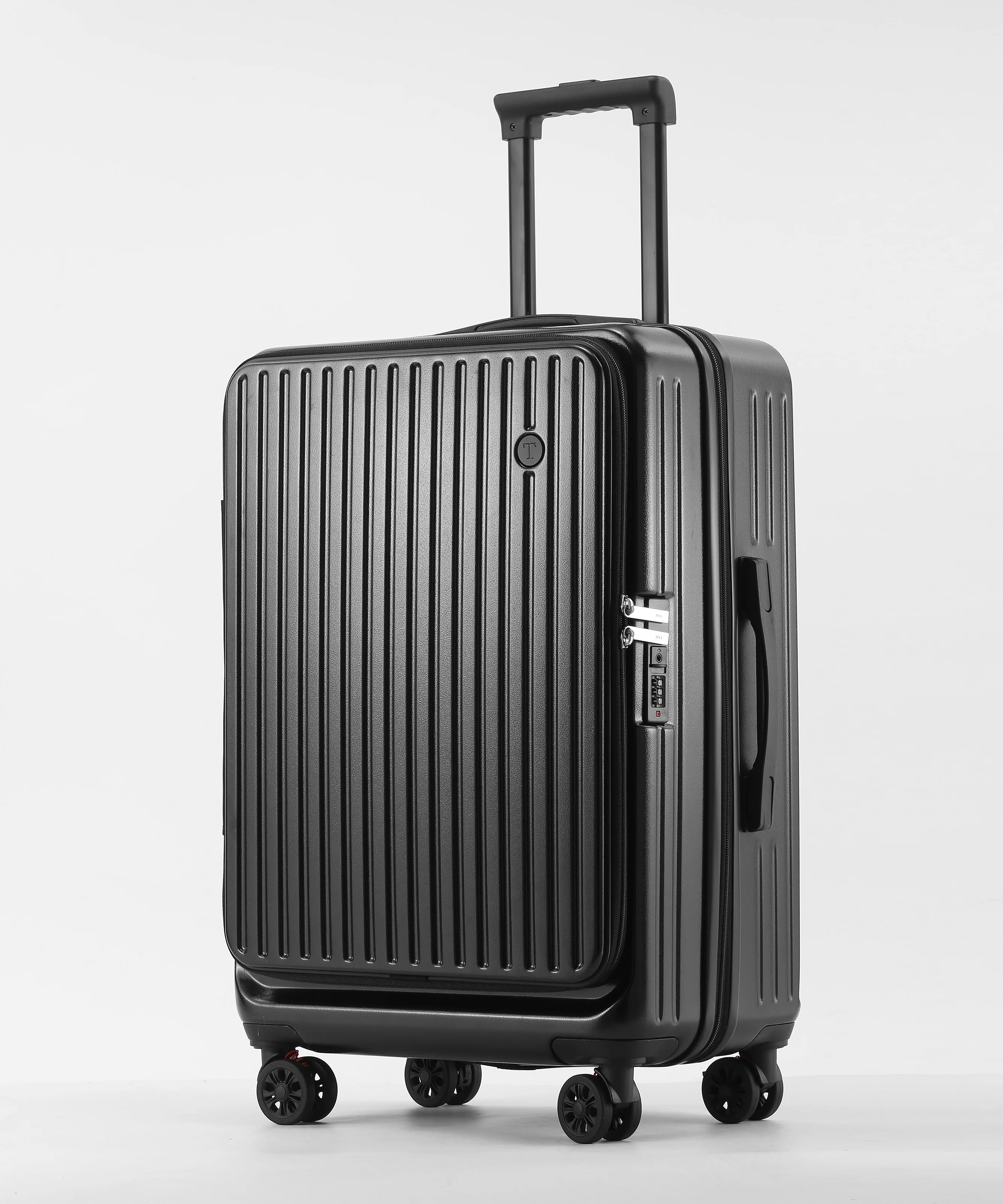 حقيبة سفر جديدة من الألومنيوم عالية الجودة لعربة الأعمال حقيبة سفر دوارة تحمل الأمتعة المتدحرجة 20/24/26/29 بوصة #2