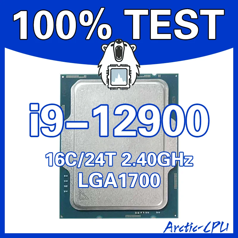 i9-12900 Arctic-CPU 100%TEST  16C/24T・2.40GHz LGA1700