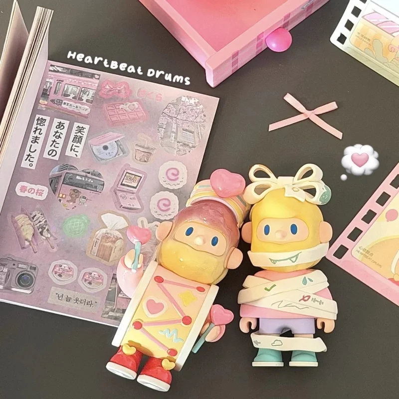 Genuine Farmer Bob Flash Back Series Blind Box Trendy Doll Anime Figure Suprise Box Desktop Decoration Xmas Gifts Collection Toy