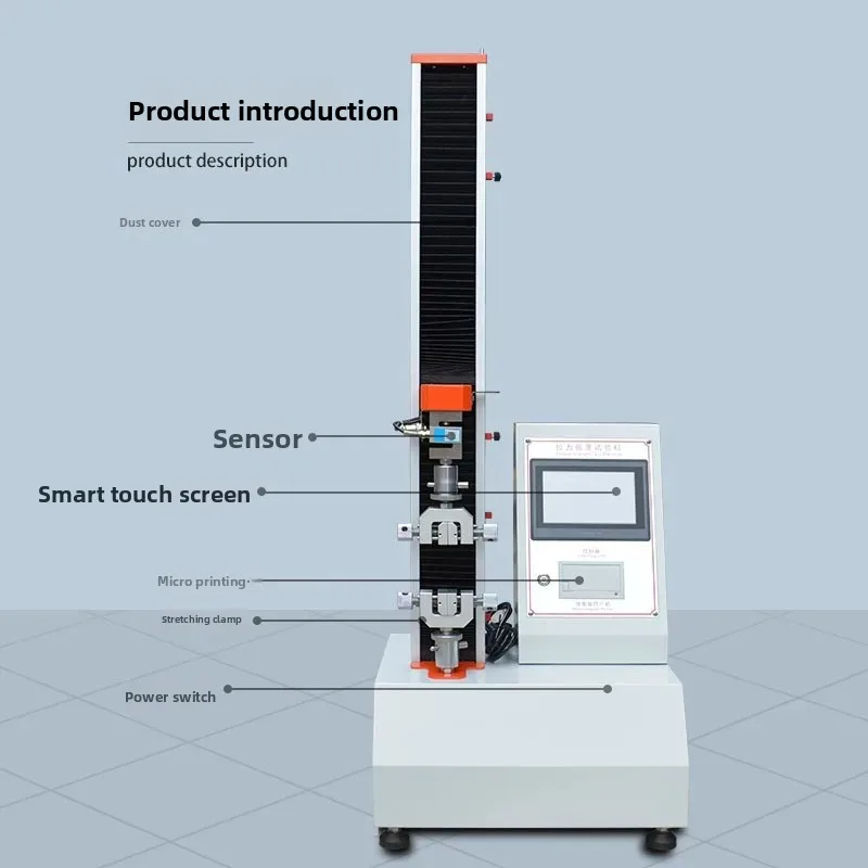 

Rubber plastic tensile testing machine tensile force, small electronic tensile tester 0308