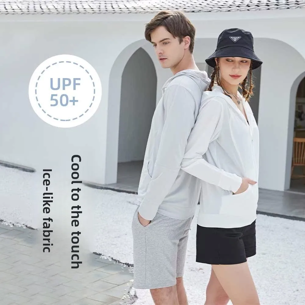 

Летняя женская солнцезащитная одежда, новая верхняя одежда для пар Cleanfit ort, полиэфирное волокно, стандартная длина для среднего возраста