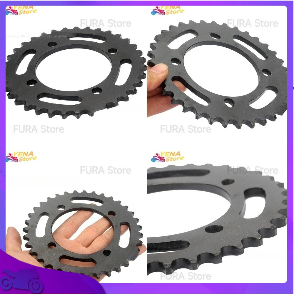 

Задняя звездочка 37 зубьев для мотоциклов CRF50 XR KLX BBR, высокопроизводительная, для бездорожья, прочная, для питбайков и квадроциклов