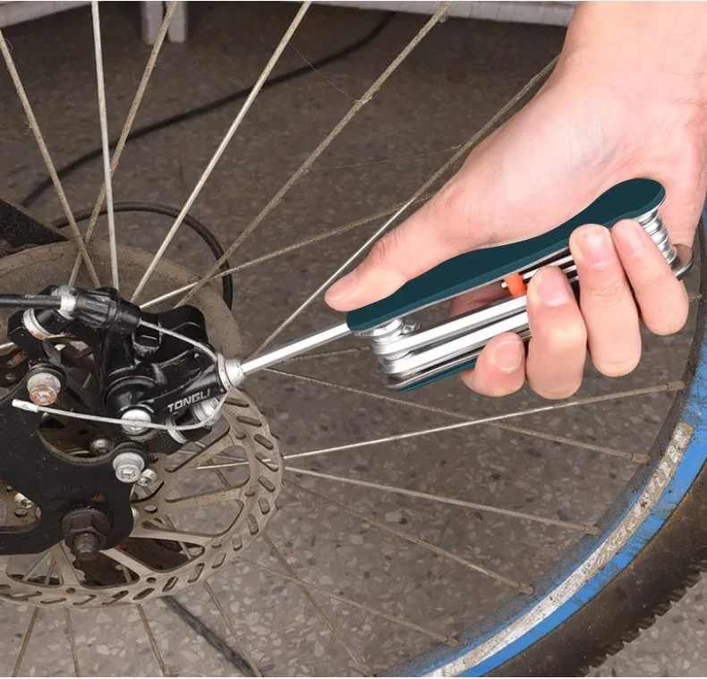 Multifunktionaler sechseckiger Flachkopfschlüssel, 8-in-1, verstellbarer Bogenschlüssel-Set, tragbares Hardware-Wartungswerkzeug für den Haushalt – Detail 5