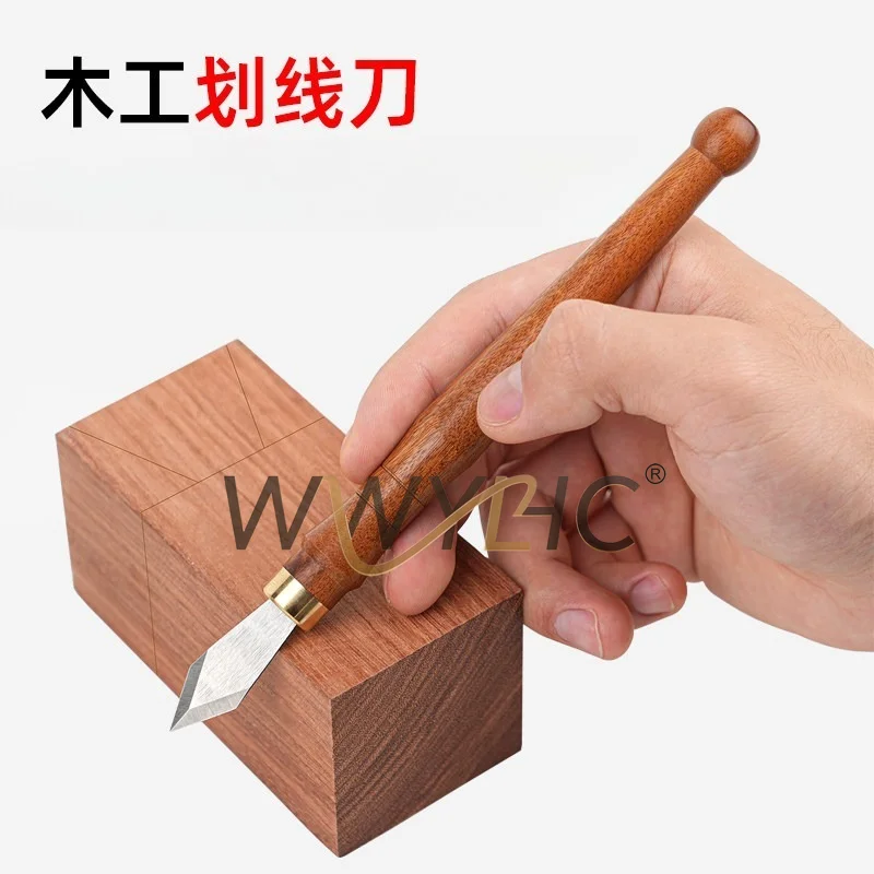 Woodworking Line Marking Knife Tip Carving Pen Seal Cutting Wood Carving Knife Fit for Carpenter Hand Tools