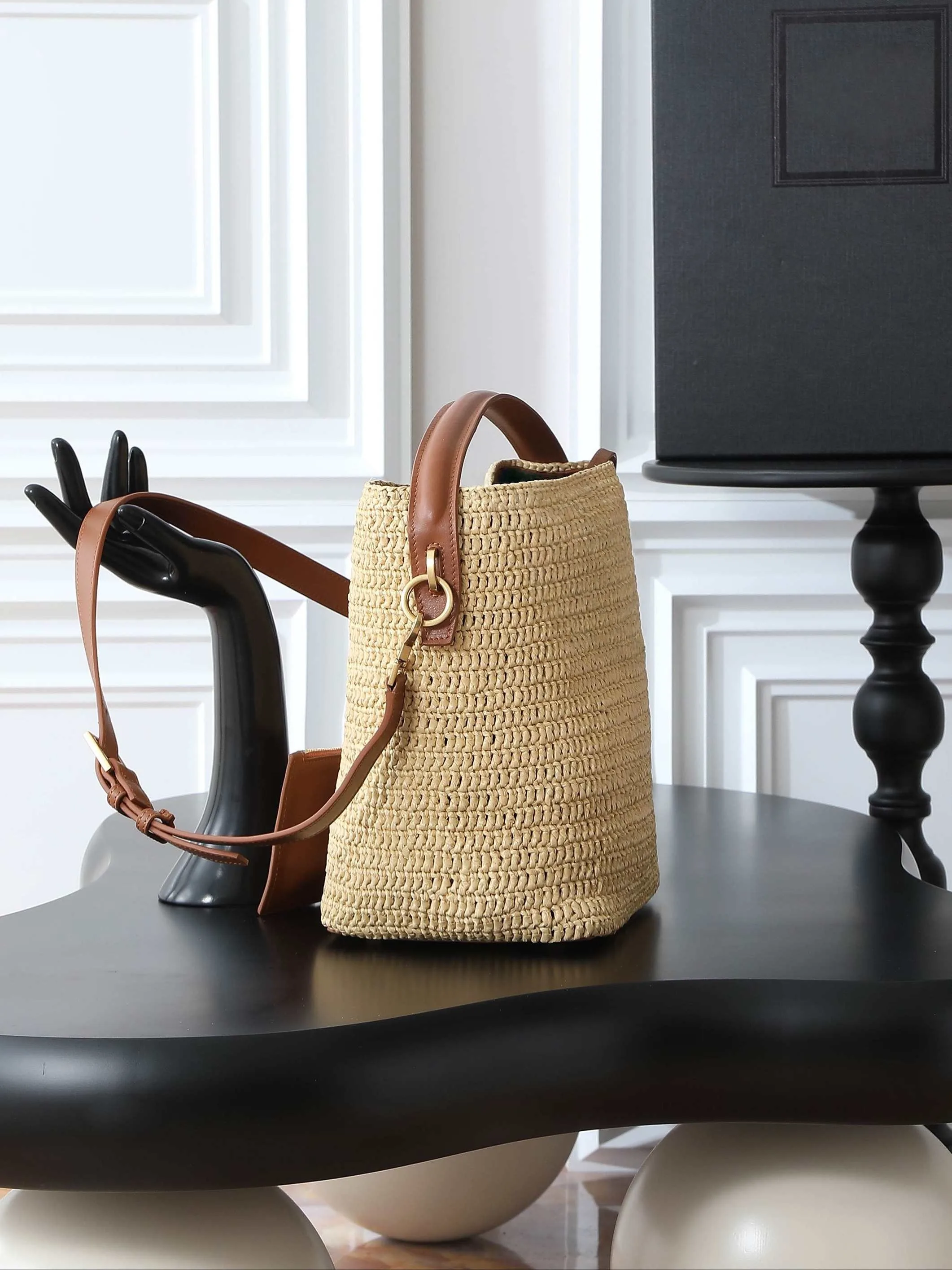 2026 New Arrival Raffia Woven  - Women'S Raffia Bags ulasan dan harga