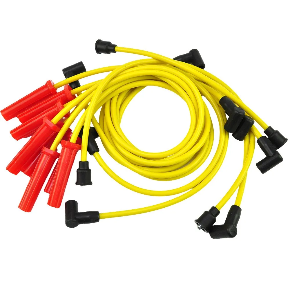 HEI Spark Plug Wires For Chrysler Dodge V8 Small Block 273 318 340 360 FORD 302 view 3