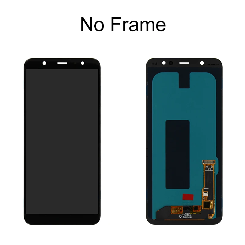 New For Samsung Galaxy A6 Plus LCD Display  No frame J8 Plus Touch Screen For Samsung A605 A6+ A8+ Digitizer SM-A605FN