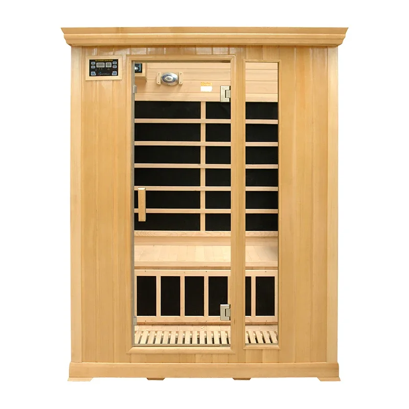 

Ящик для пропаривания в комнате с световой волной, семейный ящик для сауны для детоксикации одного тела