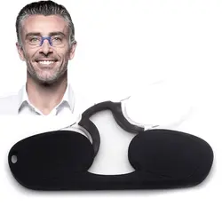 Begreat-Lunettes de lecture sans bras pour hommes, clip antarctique portable en silicone, réoutillage de poche, lunettes, loupes