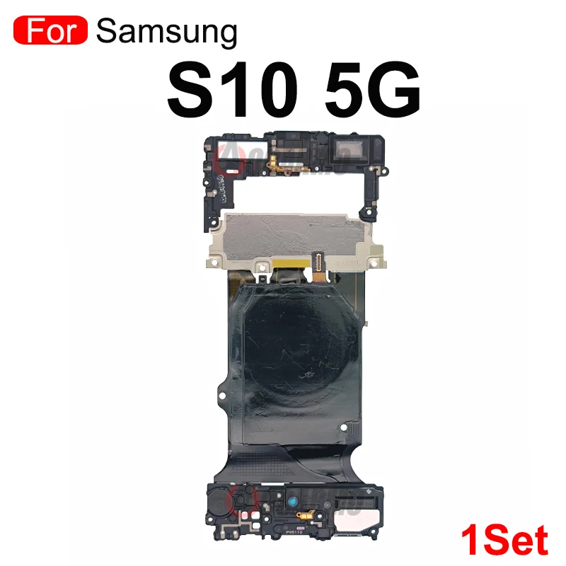 1Set NFC Wireless Coil Charging Signal Antenna Cover Loudspeaker For Samsung Galaxy S10 Plus S10E S10 5G Replacement Parts