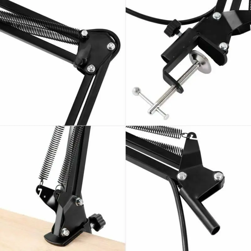 

Black Gold Shock-proof Frame BM-800 Mic Kit Studio Broadcasting Condenser Microphone Wide Frequency Response Recording
