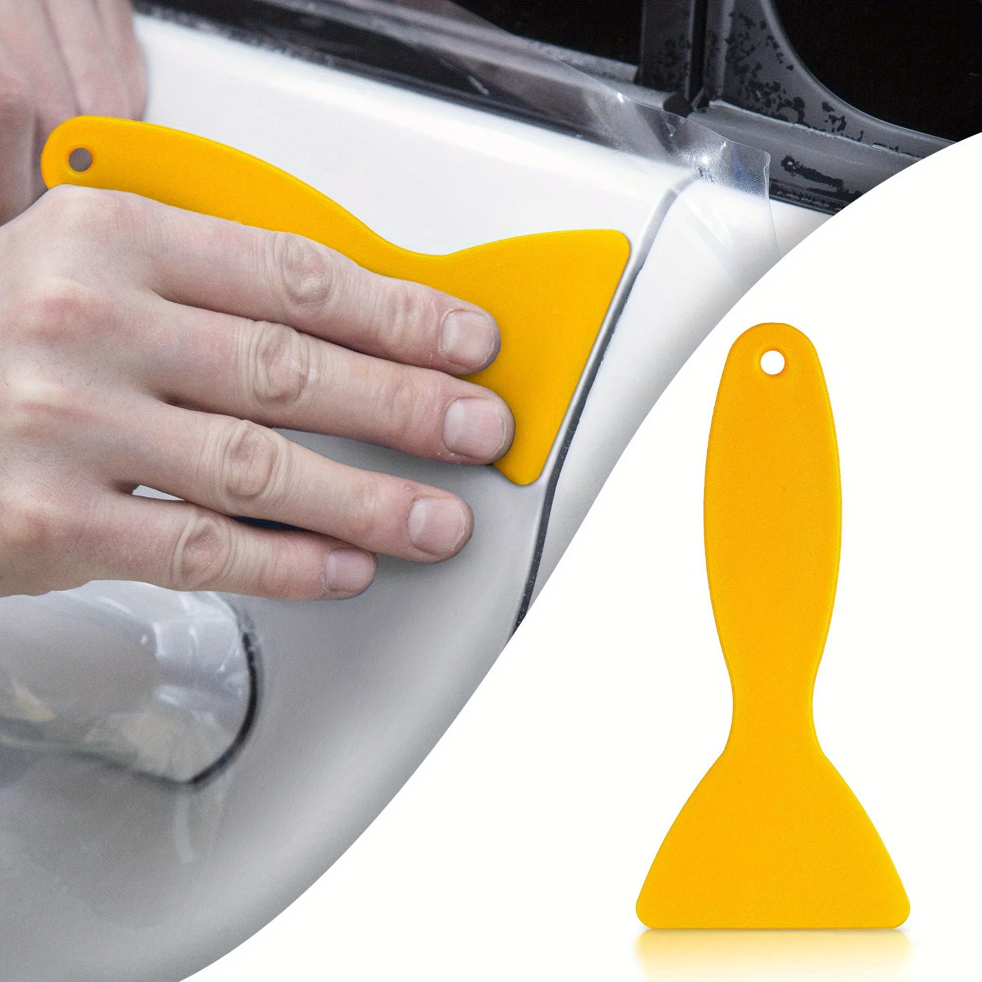 Car Tools Wrap Film Sticker Wrapping Tool Car Wrap Tool Vinyl Scraper Squeegee Set for Vehicle Window Tint Auto Accessories