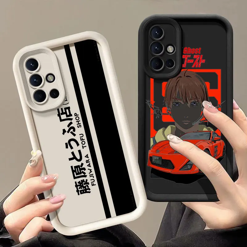 Anime Initial D AE86 Phone Case For Samsung Note 20 Ultra A03 Core A04 A05 S A01 A06 A20 A30 A50 M12 M13 M15 M34 5G M51