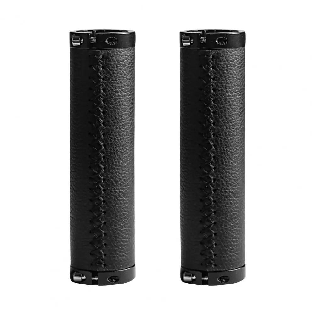 1 Pair Durable Bicycle Handlebars Grips  Lightweight Stable Bike Handle Grips  High Hardness Bicycle Handlebars Grips