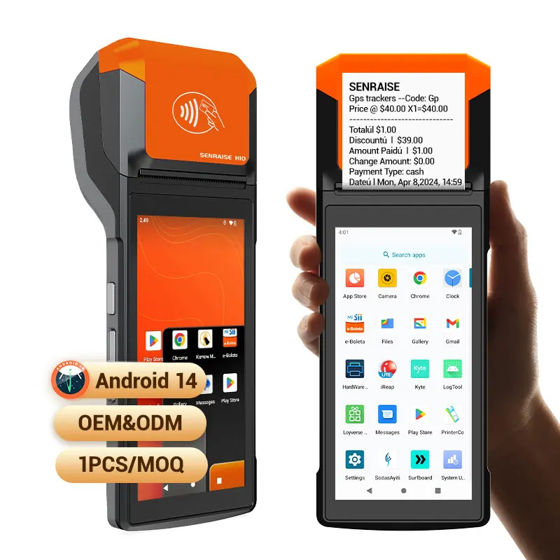 Super Trends H10p Macchina terminale portatile portatile 4g Wifi Gms Pos