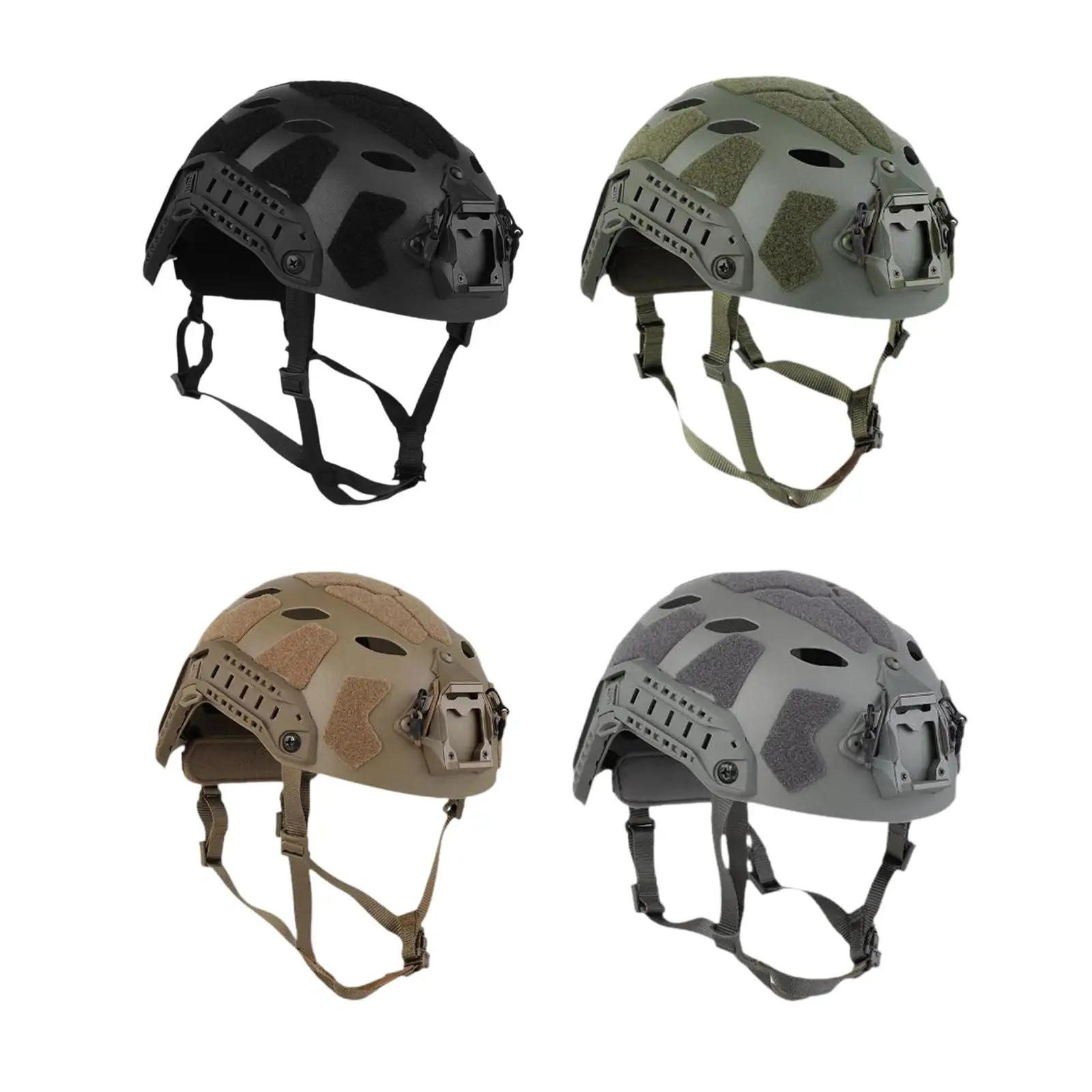 

Fast Helmet Guard with Headset Slots, Stylish Adjustable Impact Protection,