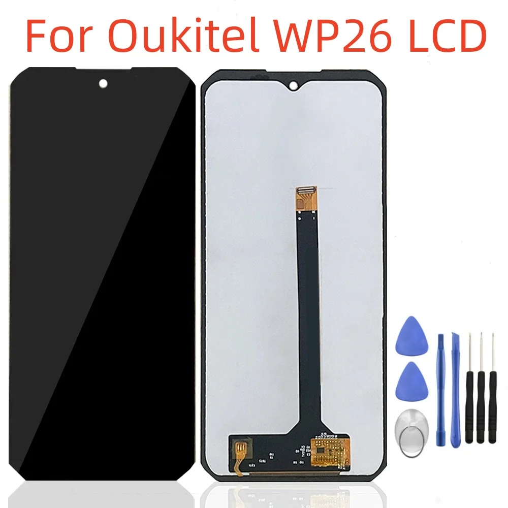 

New For OUKITEL WP26 Display LCD Touch Screen Sensor Assembly Replacement 6.58" For Oukitel WP 26 LCD Display + Glue