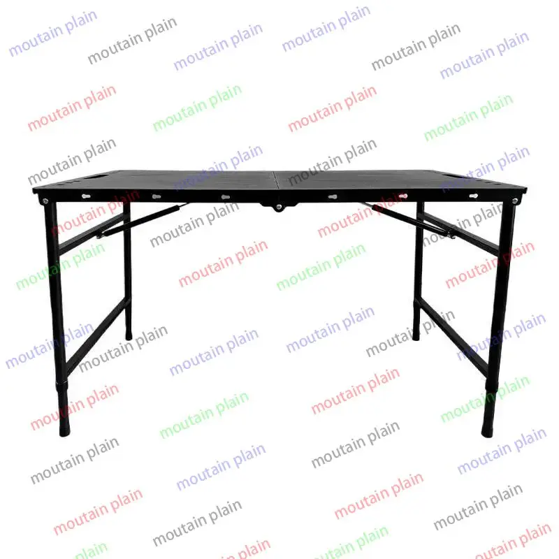 

Регулируемый гидравлический складной стол для кемпинга, пикника, чаепития, металлический портативный подъемный стол