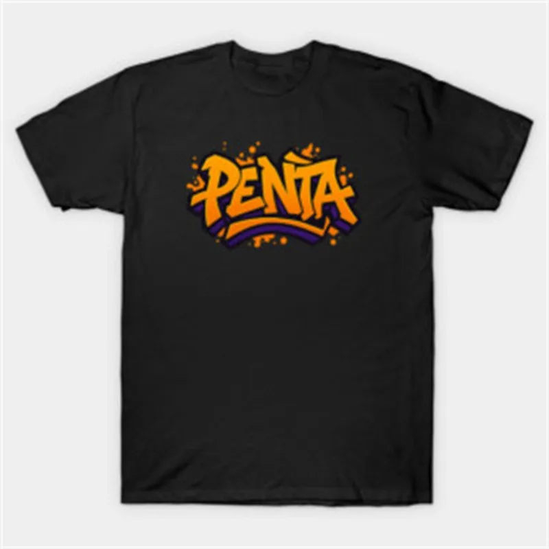 Penta El Zero Miedo Merch  Tee T-shirt Merch Men Short Sleeve Tee Unisex Tops Clothes Causal Female Y2K Tops