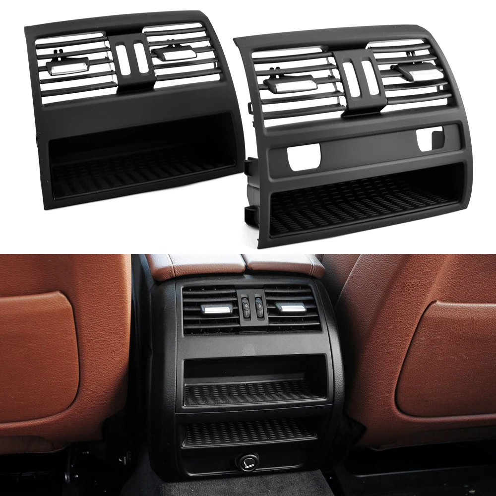 New Black Rear AC Conditioning Air Vent Grill Center For BMW 5 Series F10 F11 2010-2016 64229172167 ,64 22 9 172 167