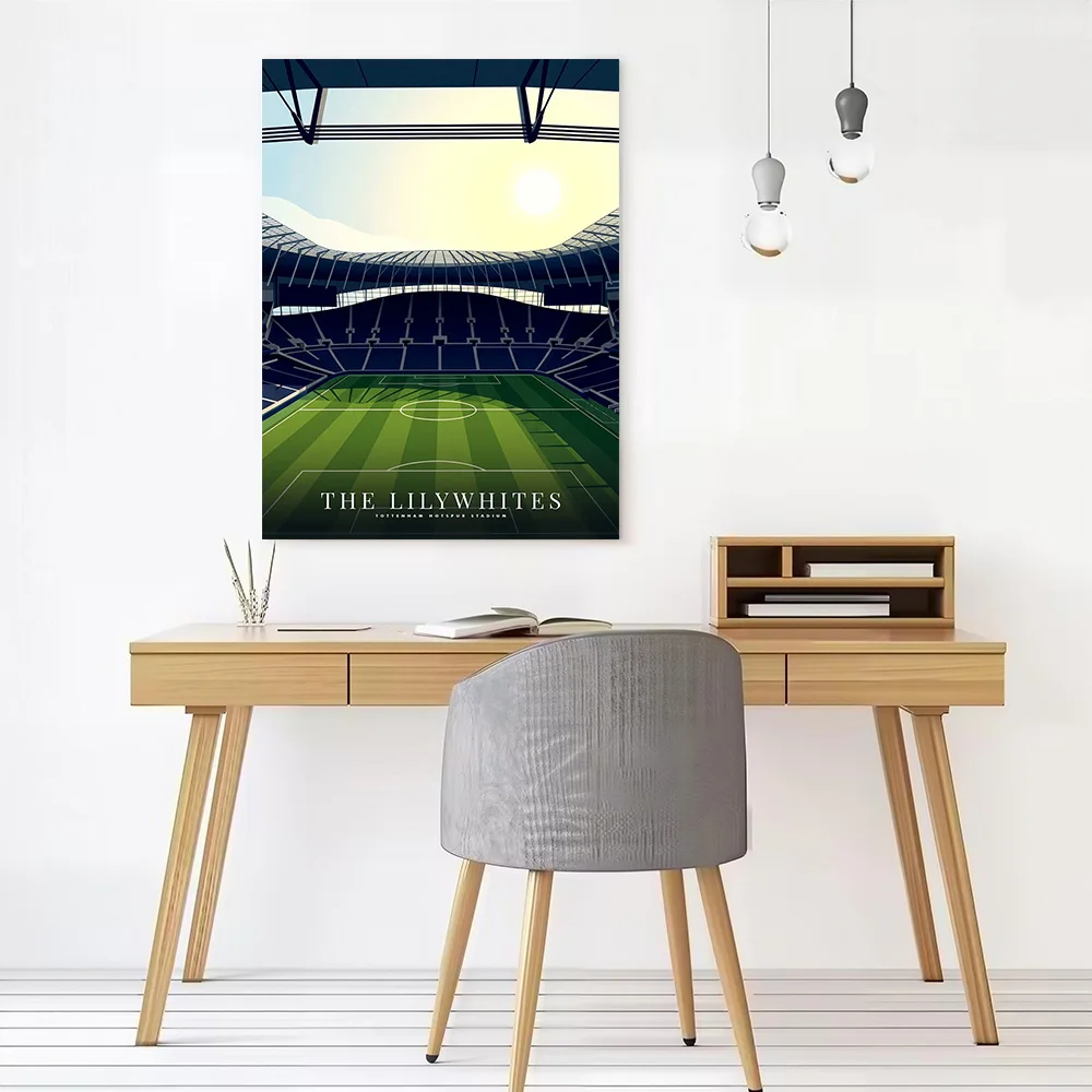 The Mighty Lilywhites Rise Poster Canvas Wall Art Personalized Print Modern Painting Perfect Gift for Bedroom Accessories Mural