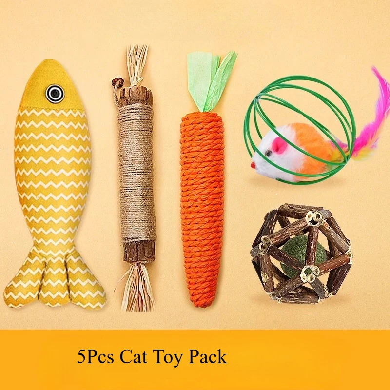 مجموعة ألعاب تفاعلية للقطط، تت - مراجعة Catnip Toys وسعره