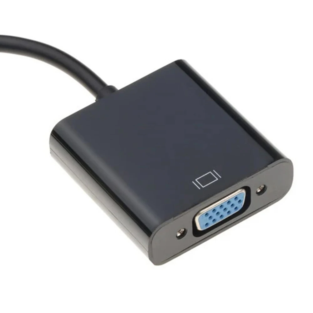 Adapter typu C do VGA 3.1 USB typu C męski na żeński kabel konwertera VGA 1080P FHD do macbooka