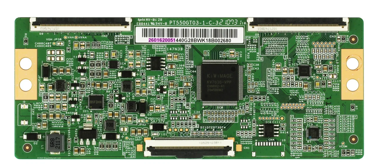 

Compatible with Westinghouse Original Logic Board PT550GT03-1-C-3 4K T-con board for 55inch TV WR55UT4210 W21087-HK WR55UX4210