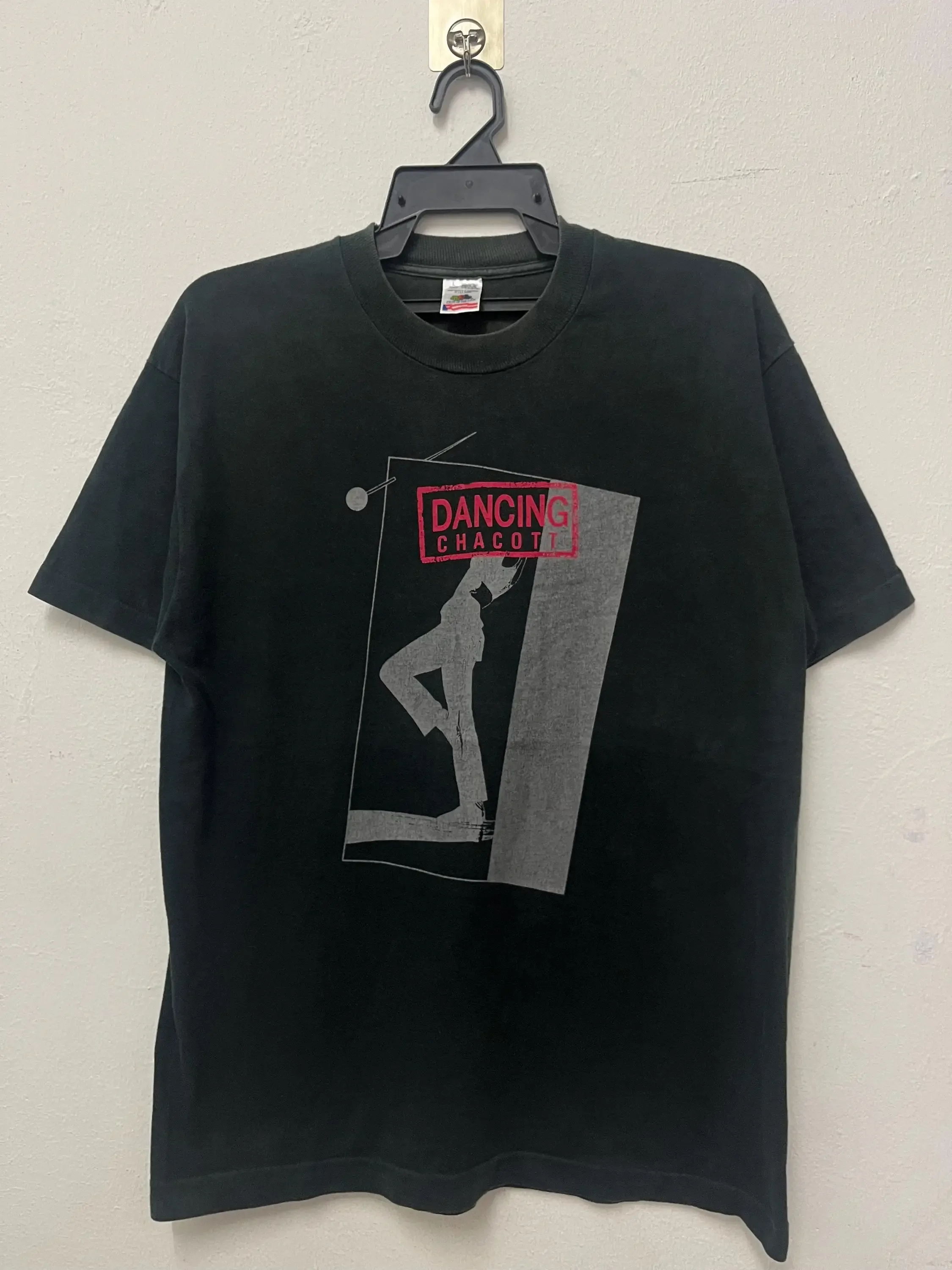 Vintage 90 s Dancing Charcoal Art T Shirt Fotofolio Paintings Work Dance And