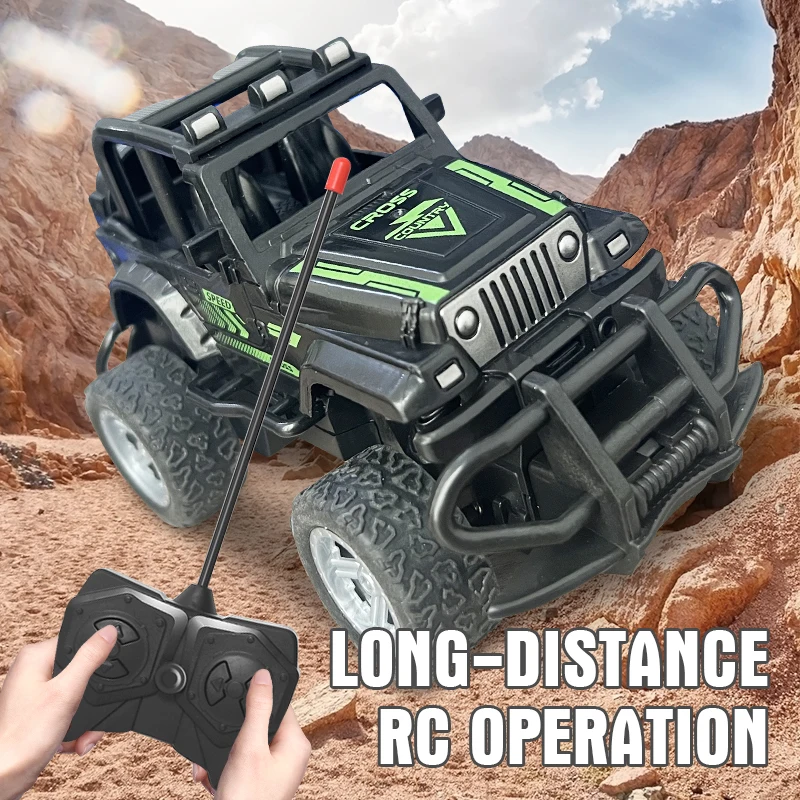 

Children's off-road remote control car high-speed 1:43 climbing car electric remote control racing car boys' toy gift