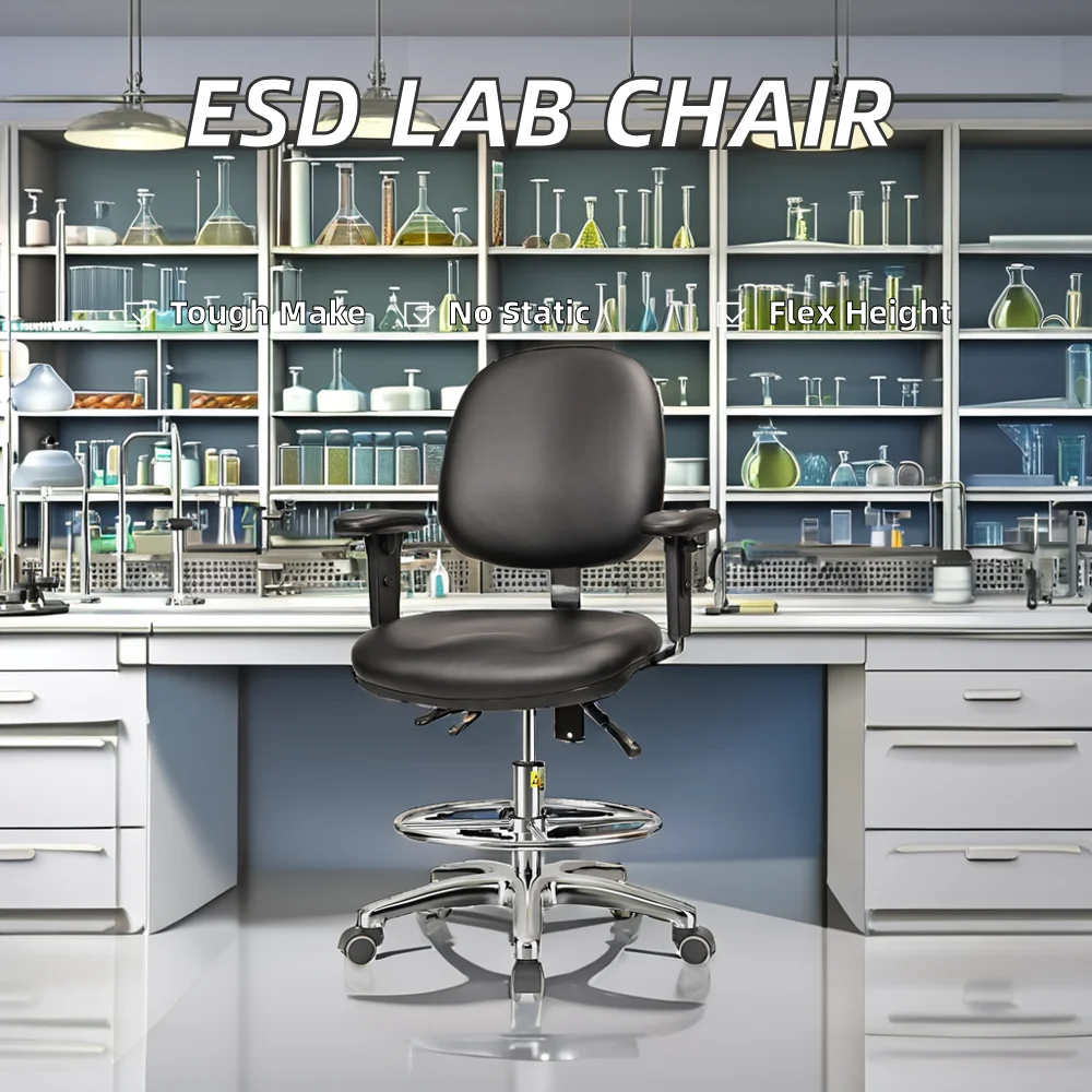 كرسي فحص طبي من الجلد المتين، - مراجعة Medical Lab Chair وسعره