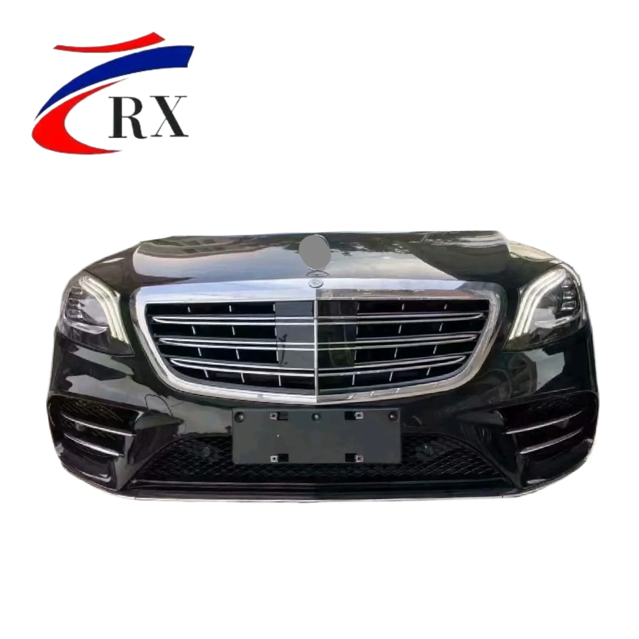 

Подходит для Mercedes bz S350 S400 S450 S500 S600 W222 2018-2020, передний бампер автомобиля, фары, капот двигателя