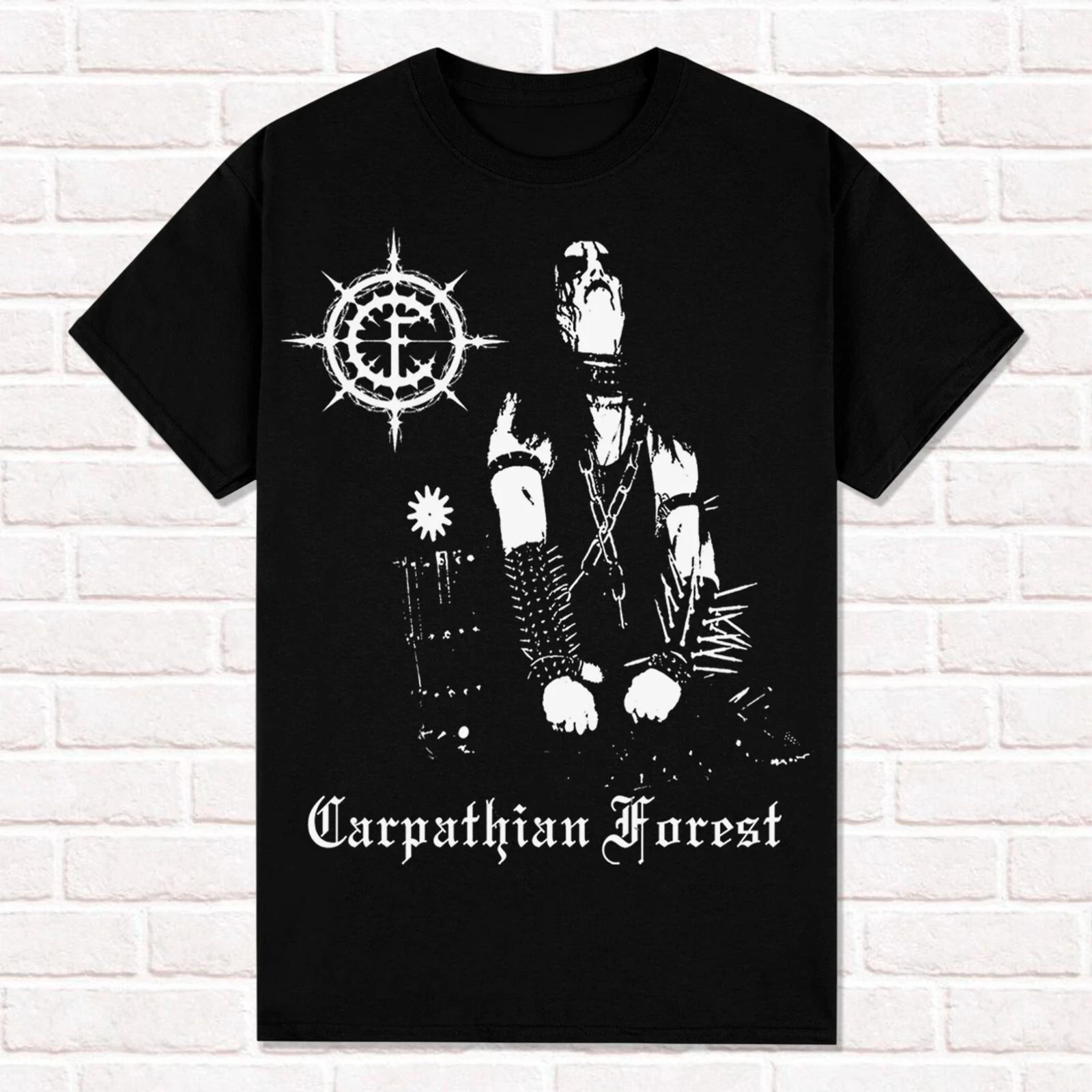 

Футболка Carpathian Forest We're Going To Hell for This Норвежская черная металлическая летняя хлопковая мужская и женская футболка Уличная повседневная одежда