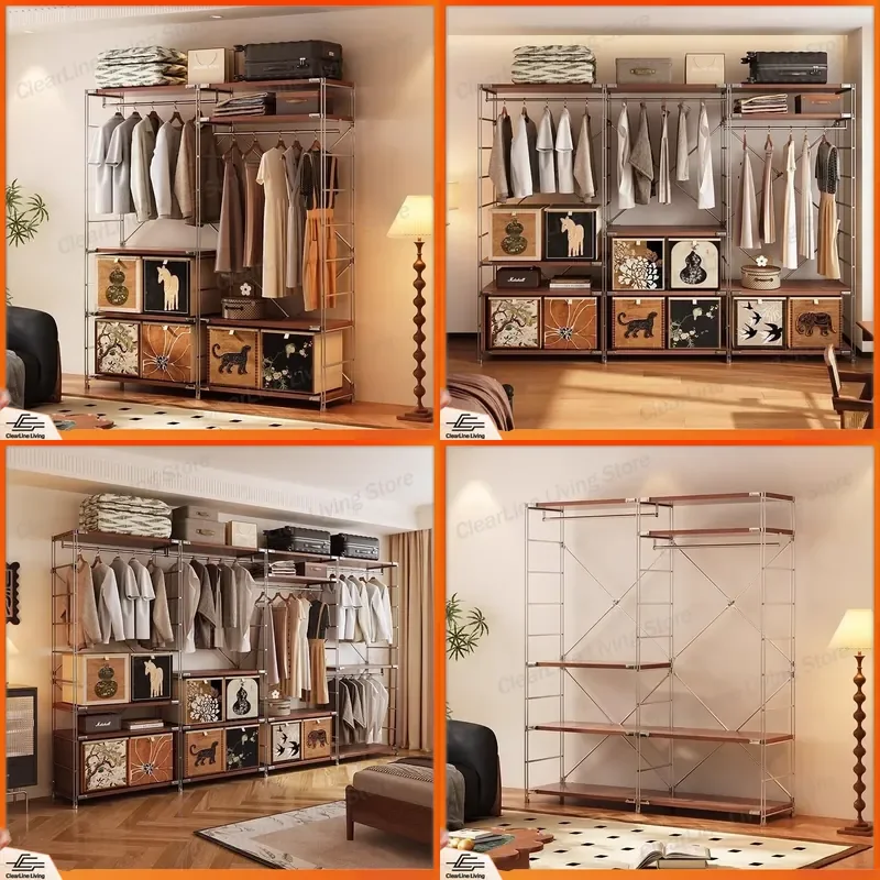 porte-manteau-de-sol-de-style-japonais-support-suspendu-ouvert-pour-chambre-a-coucher-rangement-de-garde-robe-etagere-a-vetements-a-montage-simple-pour-la-maison