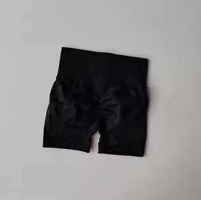 Perzik Hip Lifting Sportshorts Dames Hoge taille en taille Aanscherping Afslanken Hardlopen Hip Snelheid Drogen Driepunts strakke broek - afbeelding 1