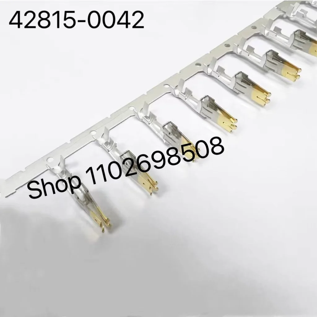 

10 units perSolderless terminals, Mini-Fit Sr 14-16 AWG connector, 100% new, Original, 0428150042, 42815-0042,