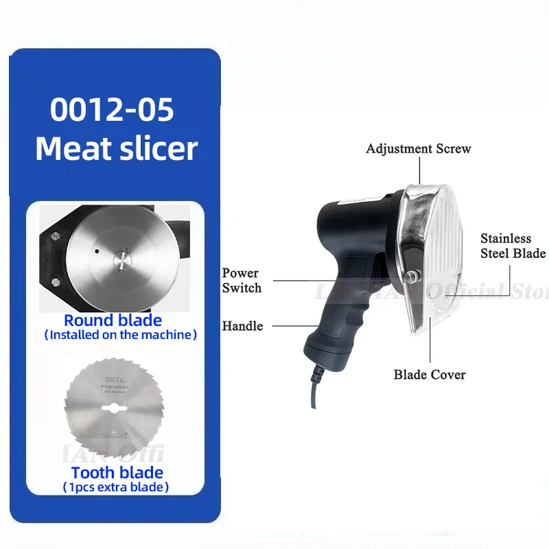 

LX 05 Electric Kebab Slicer Shawarma Machine Knife Doner Gyros Cutter With 2 Blades Kitchen Tools Food Processor 110V/220V