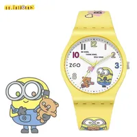 Despicable Me Minions Anime Peripheral Cartoon Cute Tim Bear Children's Watch Kawaii Waterproof Electronic Watch Accessories