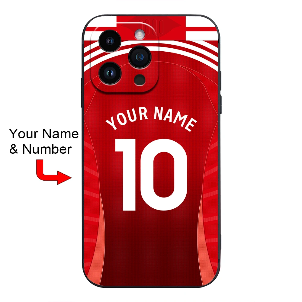 UK Manchester Old Trafford United RED DEVILS Cover Case for iPhone 15 14 Pro Max 13 12 11 Mini X XS XR 7 8 6S Plus SE