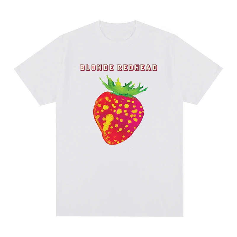 Blonde Redhead Vintage T-shirt Y2K Streetwear Graphic Black Melody of Certain Cotton Men T shirt New TEE TSHIRT Womens Tops