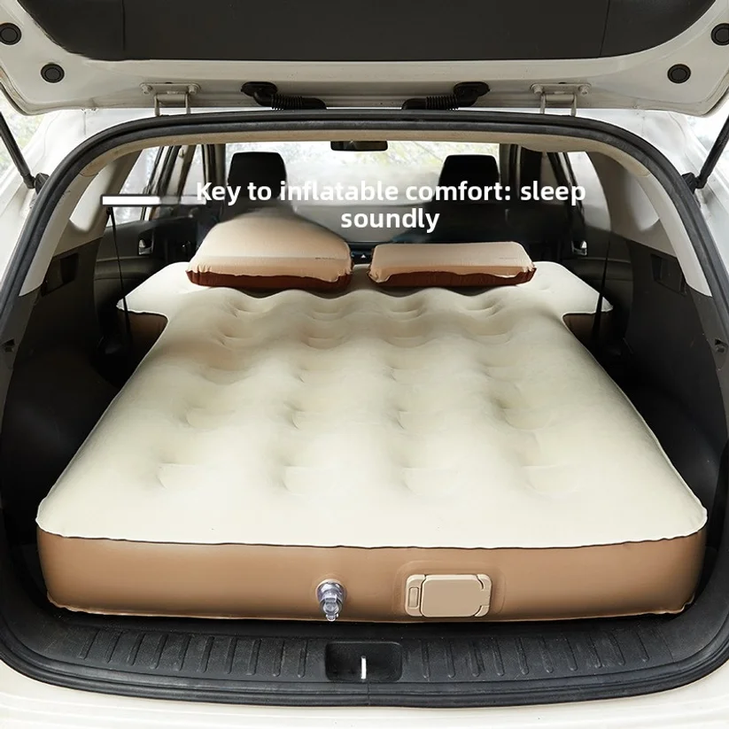 Automatic Inflatable Car Mattress for Trunk SUV Special Sleeping Mattress Portable Travel Bed for Vehicle Trunk